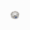 Blue Diamond Ring