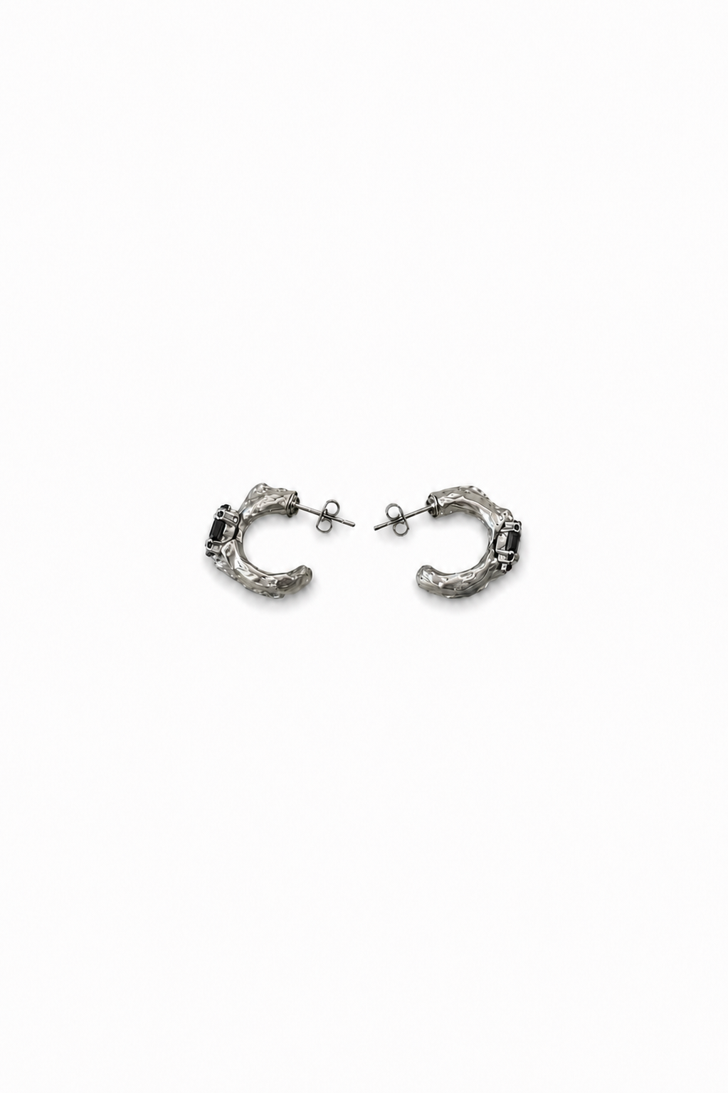 Mini Black Hoop